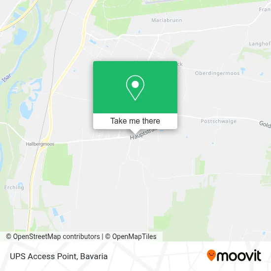 Ups Access Point map