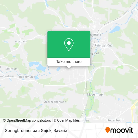 Springbrunnenbau Gajek map