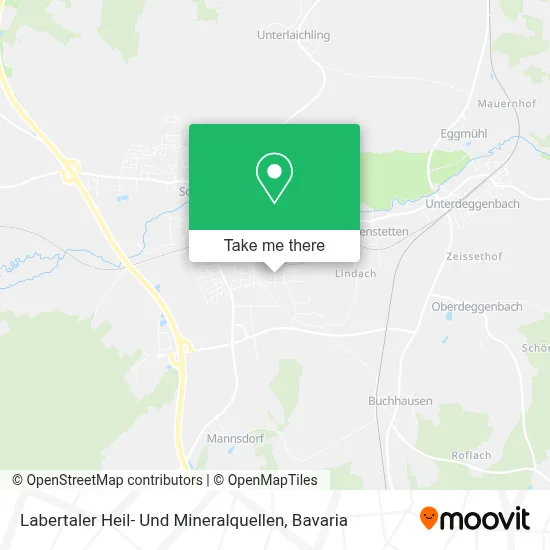 Labertaler Heil- Und Mineralquellen map