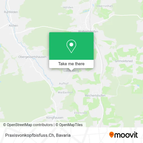 Praxisvonkopfbisfuss.Ch map