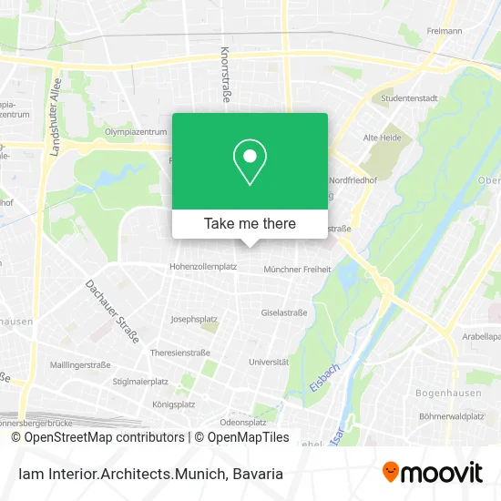 Iam Interior.Architects.Munich map