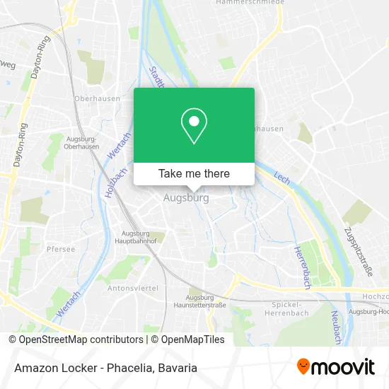 Amazon Locker - Phacelia map