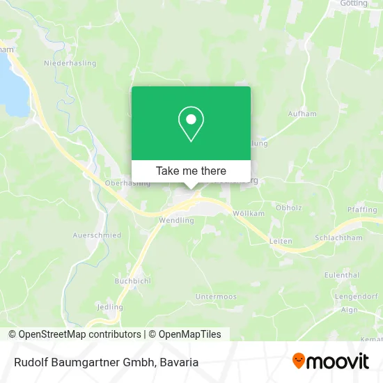 Rudolf Baumgartner Gmbh map