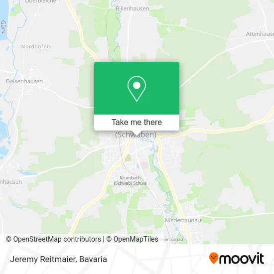 Jeremy Reitmaier map