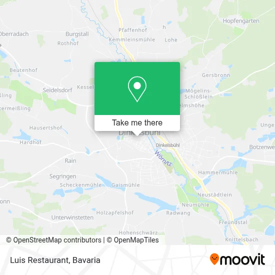 Luis Restaurant map