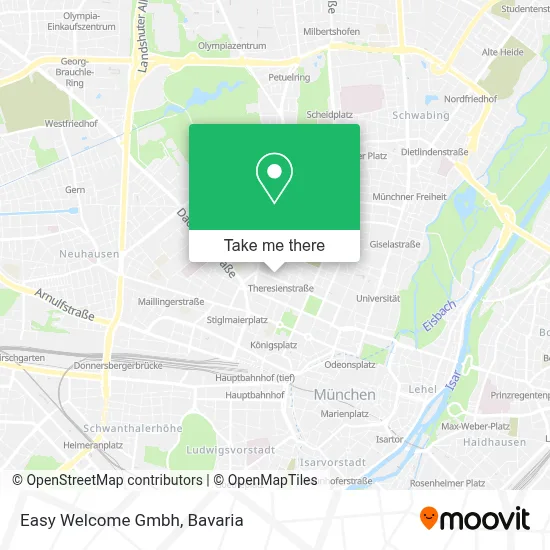 Easy Welcome Gmbh map