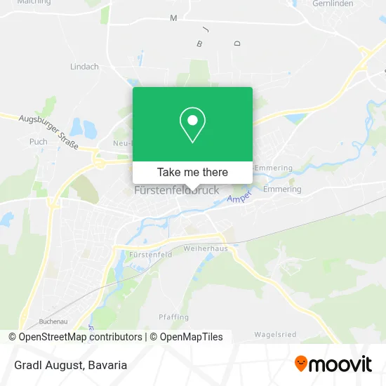 Gradl August map