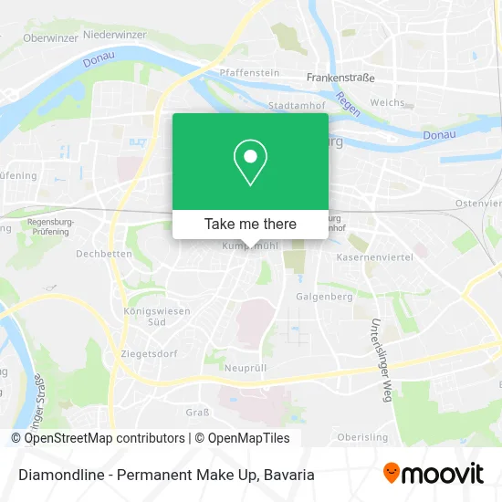 Diamondline -  Permanent Make Up map