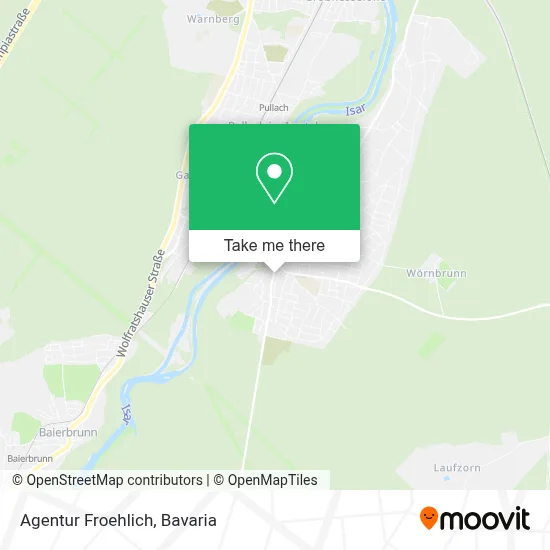 Agentur Froehlich map