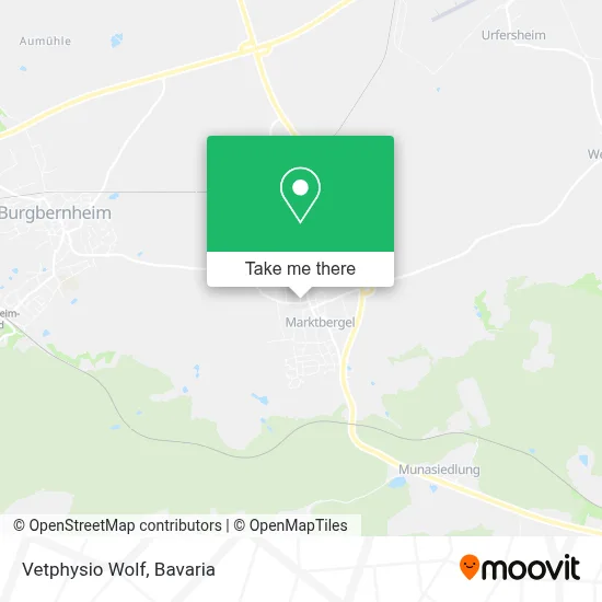 Vetphysio Wolf map