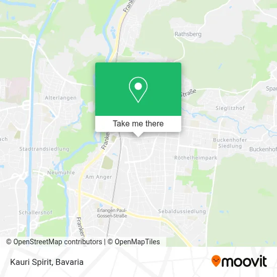 Kauri Spirit map