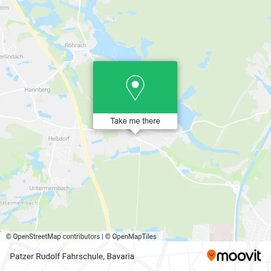 Patzer Rudolf Fahrschule map