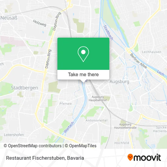 Restaurant Fischerstuben map