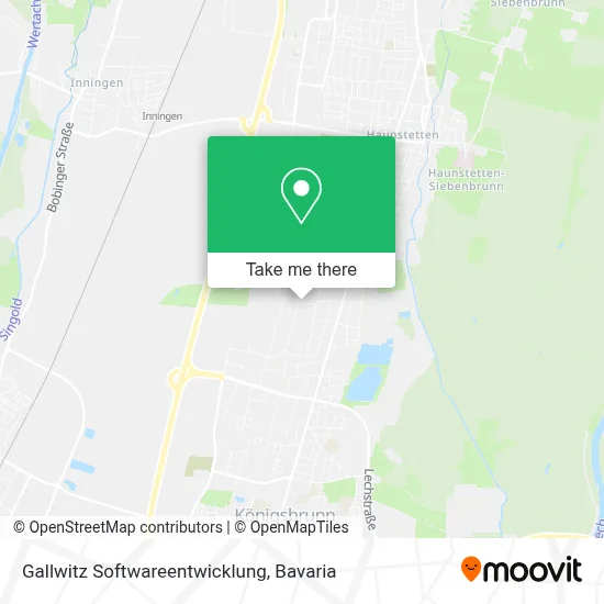 Gallwitz Softwareentwicklung map