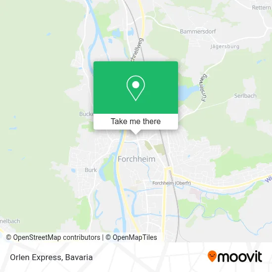 Orlen Express map