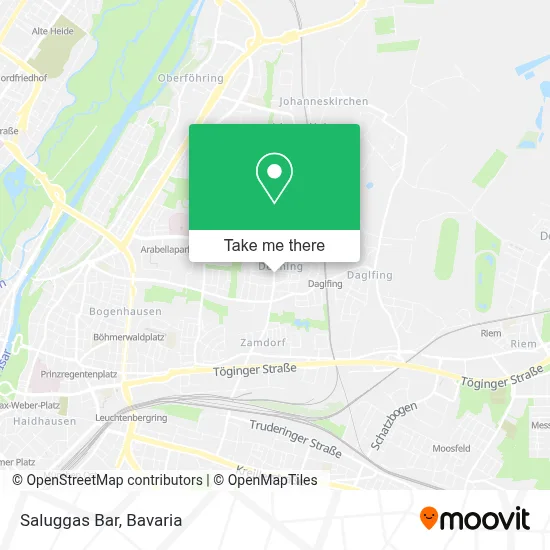 Saluggas Bar map