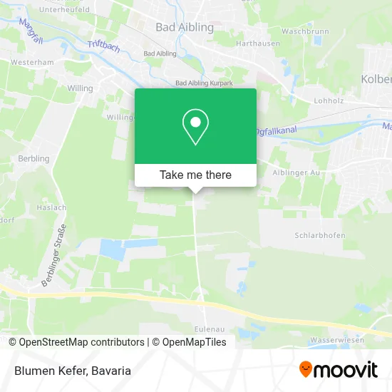 Blumen Kefer map