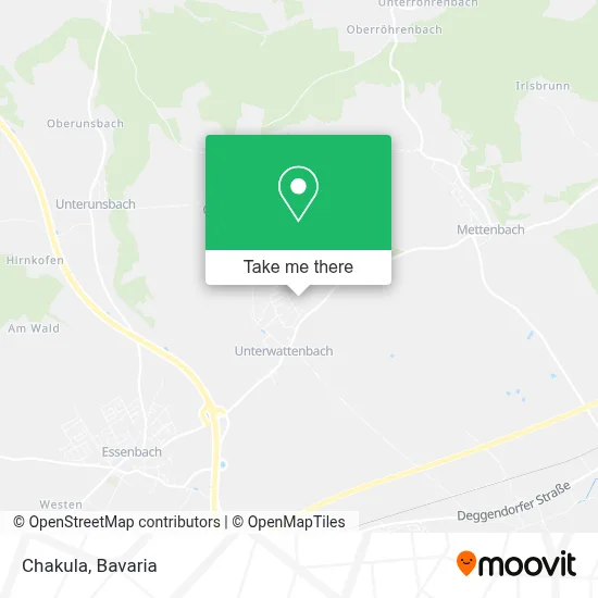 Chakula map