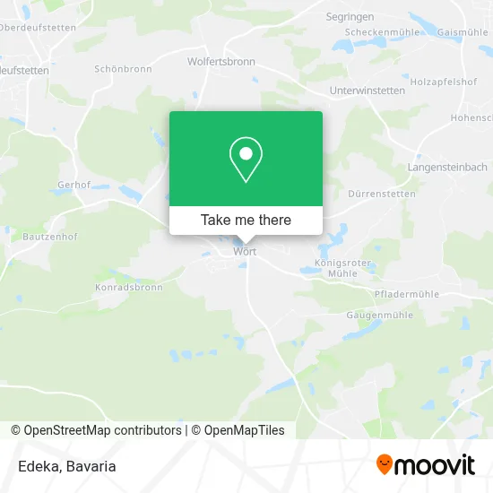 Edeka map