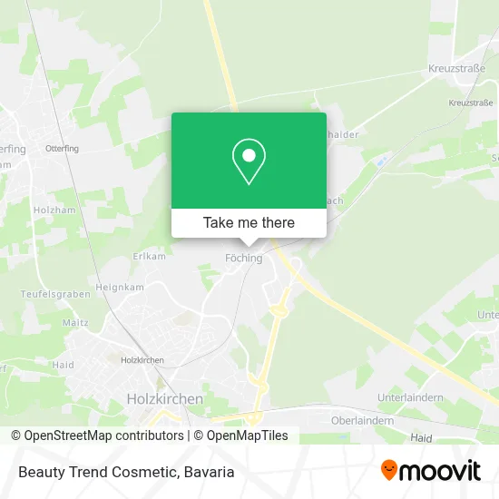 Beauty Trend Cosmetic map