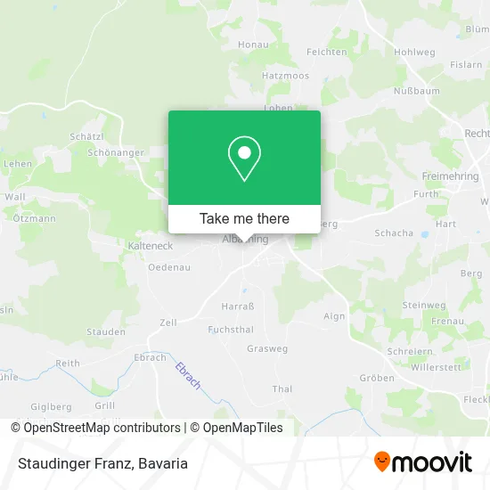 Staudinger Franz map
