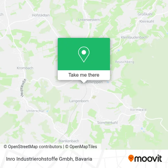 Inro Industrierohstoffe Gmbh map
