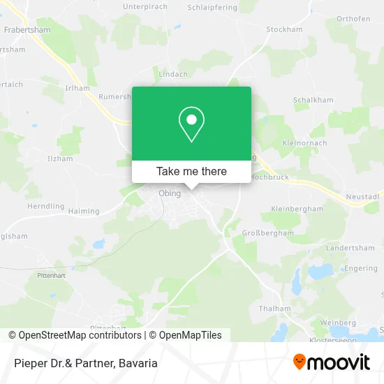 Pieper Dr.& Partner map