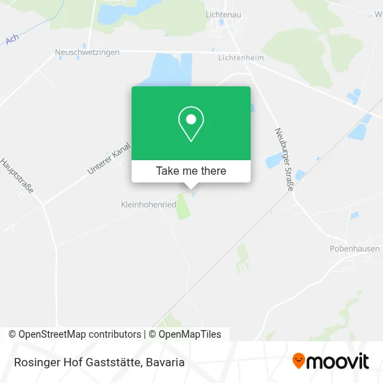 Rosinger Hof Gaststätte map