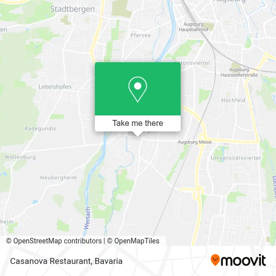 Ristorante Casanova map