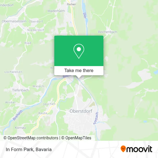 In Form Park map