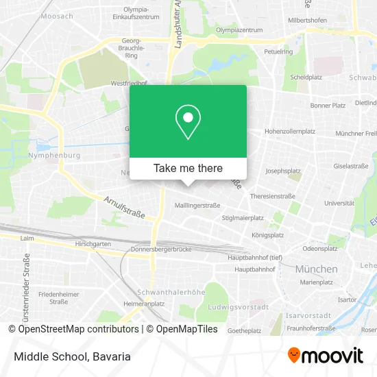Mittelschule map