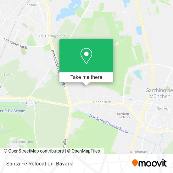 Santa Fe Relocation map