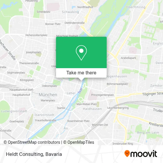 Heldt Consulting map