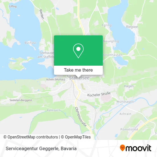 Serviceagentur Geggerle map