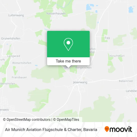 Air Munich Aviation Flugschule & Charter map