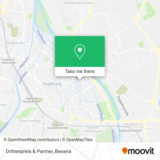 Drittenpreis & Partner map