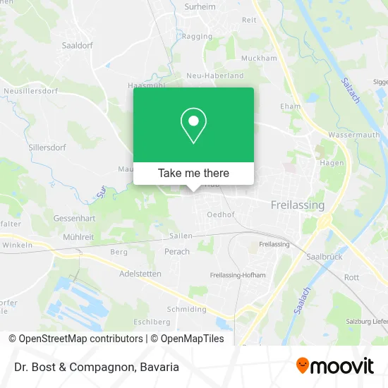 Dr. Bost & Compagnon map
