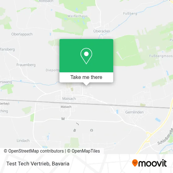 Test Tech Vertrieb map