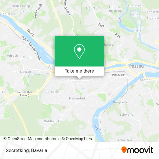 Secretking map