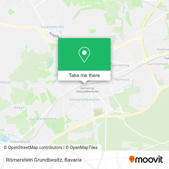 Römerstein Grundbesitz map