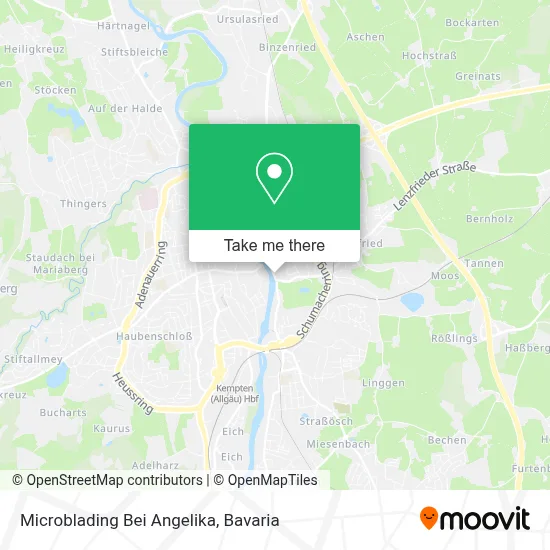 Microblading Bei Angelika map