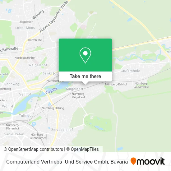 Computerland Vertriebs- Und Service Gmbh map