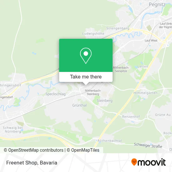 Freenet Shop map