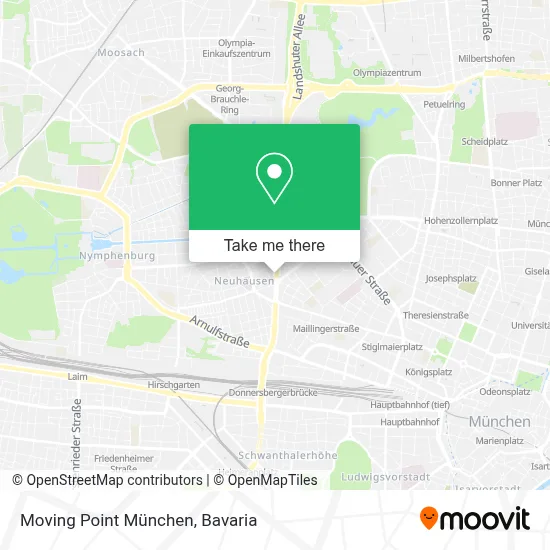 Moving Point München map