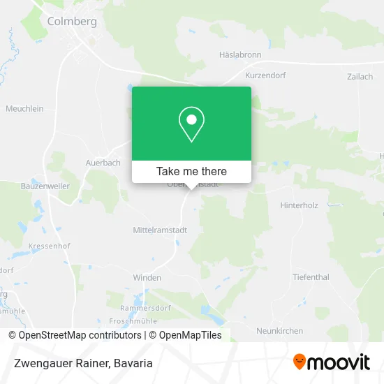 Zwengauer Rainer map