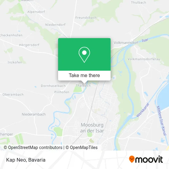Kap Neo map