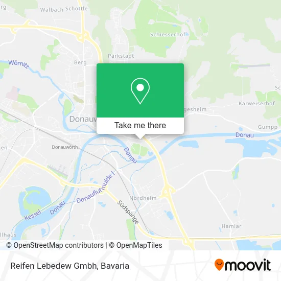 Reifen Lebedew Gmbh map