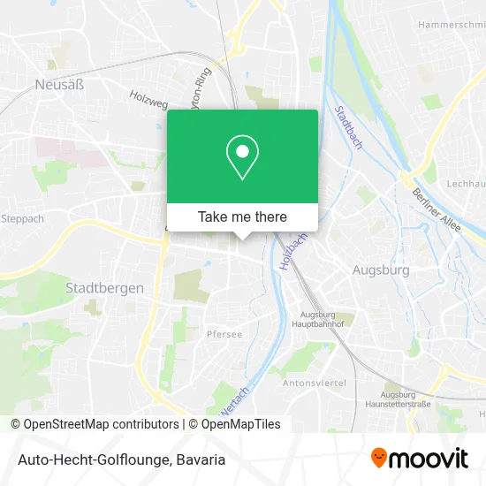Auto-Hecht-Golflounge map