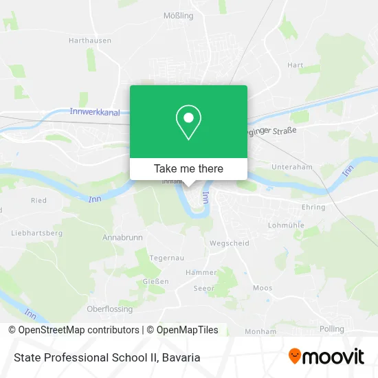 State Professional School II map