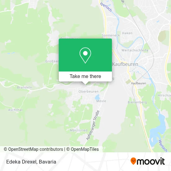 Edeka Drexel map
